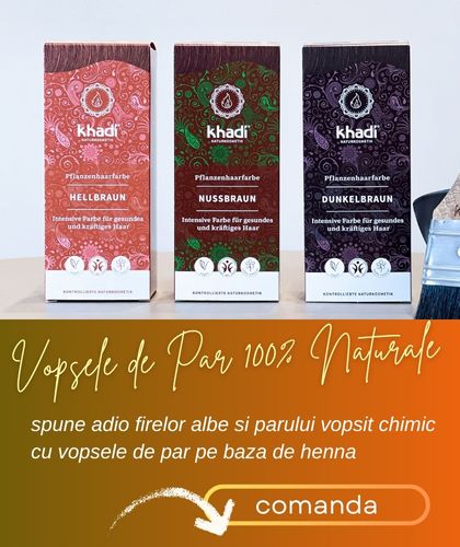 Vopsea de par Henna Naturala